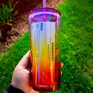 Starbucks Purple Orange Cup Summer 2021 Release